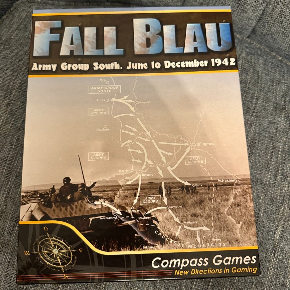 Fall Blau: Army Group South, June to December 1942 (unpunched) CPS1030 Compass